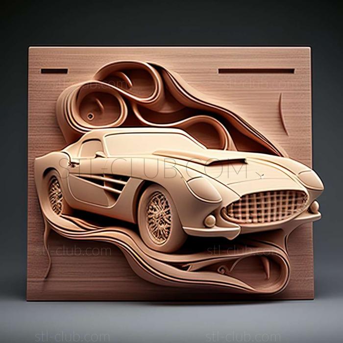 3D модель Ferrari 250 (STL)